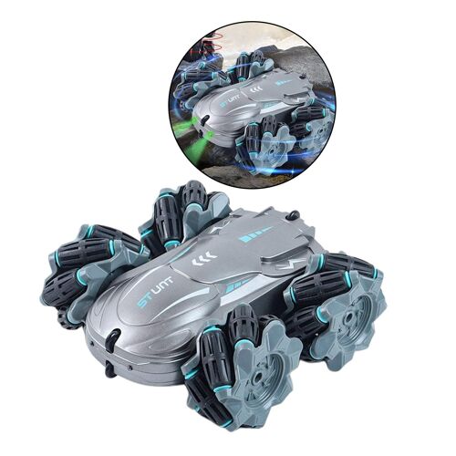 Voiture De Cascadeur Avec Led 4wd, Rotation À 360 °, Jouets Pour Enfants, Cadeau