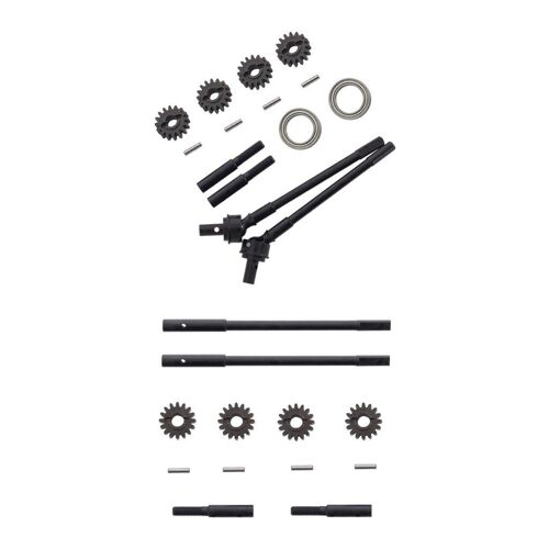 Arbre D'Entraînement D'Axe De Remplacement Pour Axial Scx10ii, Échelle 90046 1:10, Accessoires De Pièces De Voiture Rc