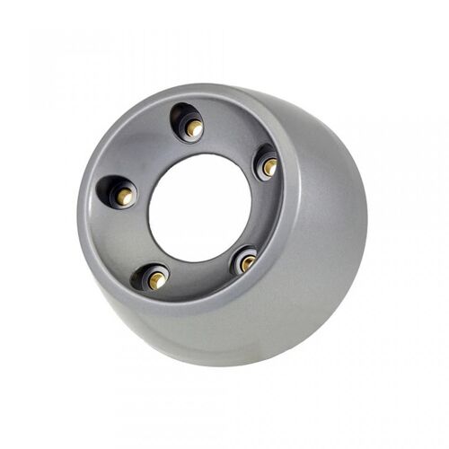 Protection Pot D Échappement Rms Pour Scooter Yamaha 500 Tmax 2008-2011 Gris Métallisé Neuf