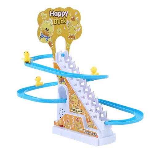 Pingouin Drôle Escalade Escaliers Jouets Musicaux Pour Enfants, Parent-Enfant Puzzle Dinosaure Toboggan Jouets Interactifs, Voiture Électrique