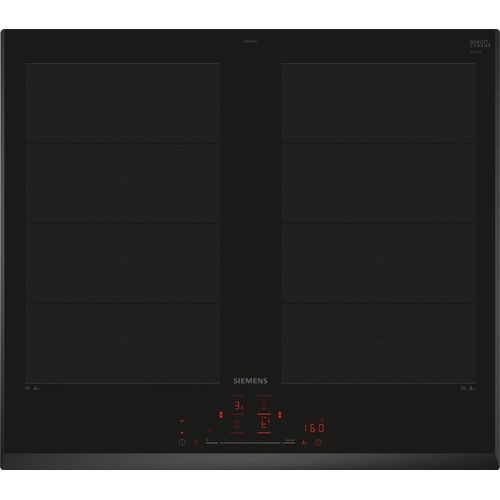 Siemens - Table de cuisson induction 60cm 4 feux 7400w noir EX651HXC1E