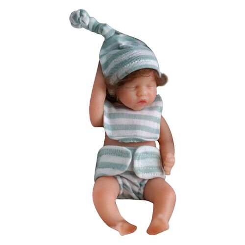 Mini Bébé Reborn Réaliste, Joli Enfant En Bas Âge, Jouet De Bain, Poupée Mignonne, Rosalie