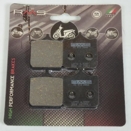 Plaquette De Frein Rms Pour Moto Ducati 998 Monster 2008 4417aa / Av Neuf