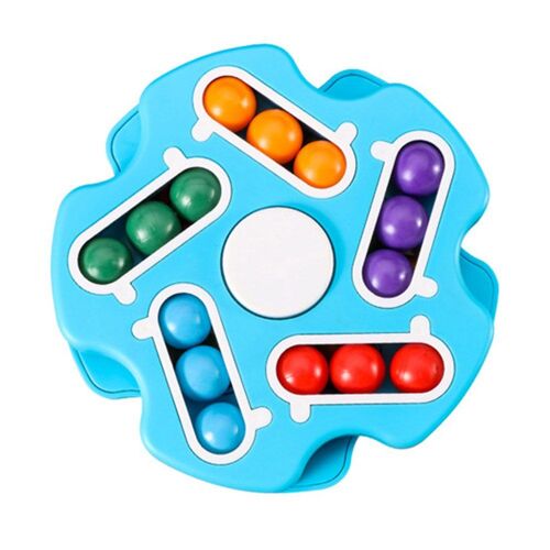 Jouets Pour Enfants Et Adultes, Cube Rotatif, Soulagement Du Stress, Perles Rotatives, Puzzle, Jeu D'intelligence Éducatif Pour Enfants