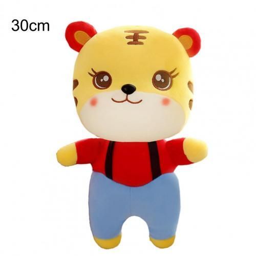 Poupée Tigre En Peluche De Style Chinois, Jouet De Dessin Animé, Cadeau De Noël