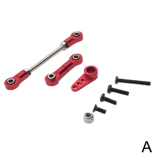 Mini Voiture Rc 1/28 En Métal, Modification Et Mise À Niveau Du Lien De Direction, Pièces De Direction