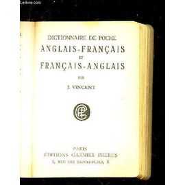 Dictionnaire De Poche Anglais-Francais Et Francais-Anglais