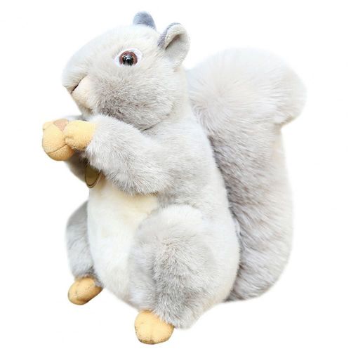 Poupée D'écureuil En Peluche Multicolore Pour Bureau, Cadeau De Festival Festif
