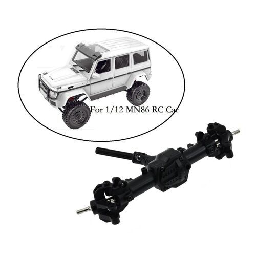 Axe D'Entraînement De Voiture Rc, Axe Avant Et Arrière, Compatible Avec L'Échelle Mn86 1/12, Chenille Tout-Terrain