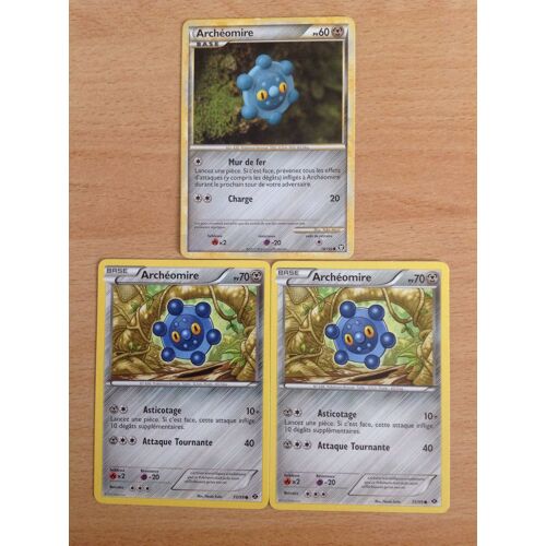 2 Archéomire 70pv (75/99) + Archéomire 60pv (58/102)