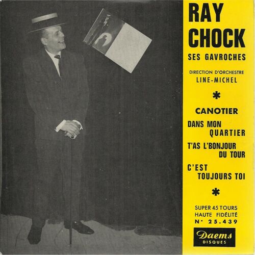 Canotier (G. Goualt, Yvan Ger, G. Osmin, Jean Denizella) - Dans Mon Quartier (André Flandres, René De Buxeuil) / T'as L'bonjour Du Tour - C'est Toujours Toi (Pochette Dédicacée Sur Le Verso)
