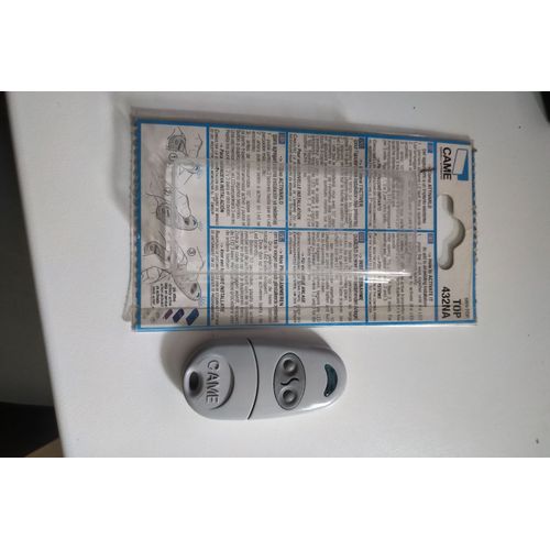 Télécommande portail électrique CAME TOP 432NA