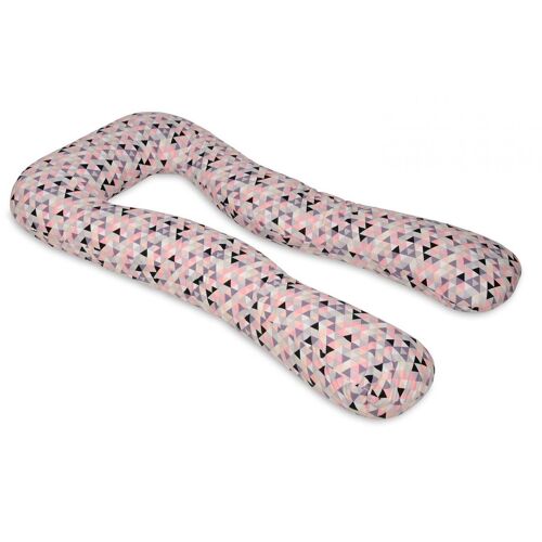 Coussin D'accouchement D'allaitement Usages Multiples Triangles Roses