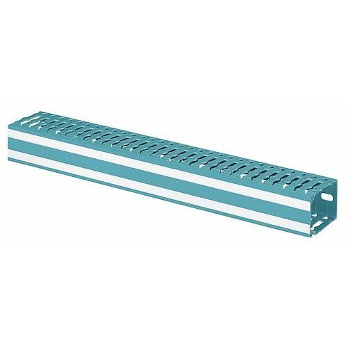 Goulotte de câblage 40x80mm - 2m - bleue - Lina25 LEGRAND