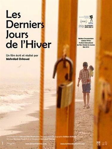 Les Derniers Jours De L'hiver /Akharin Rouzhaye Zemestan - Véritable Affiche De Cinéma Pliée - Format 120x160 Cm - Documentaire De Mehrdad Oskouei - 2012