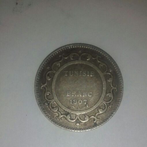 1 Franc Tunisie Argent Colonies