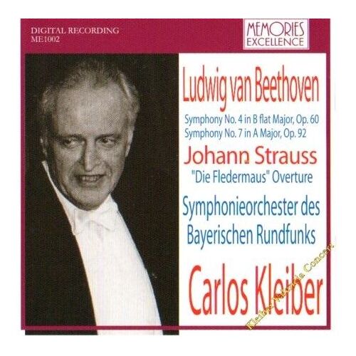 Symphonies No 4 Op.60 Et No 7 Op.92