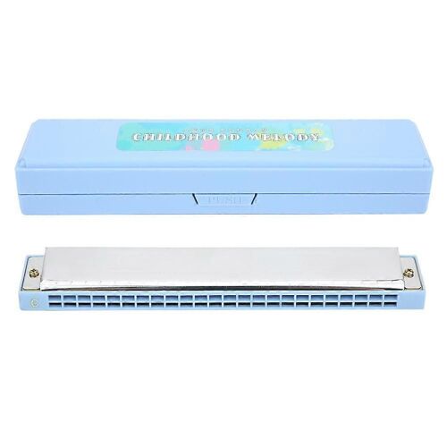 Professionnel Orgue À Bouche Harmonica Harpe Diatonique C Clé En Acier Inoxydable Plaque De Couverture 24 ? Troubleu