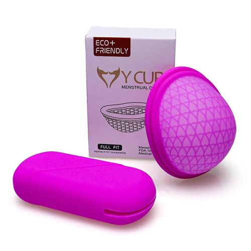 Disque Menstruel Réutilisable Coupe Menstruelle Disque Menstruel Souple Pour Femmes, Coupe Menstruelle En Silicone [Livraison Gratuite]
