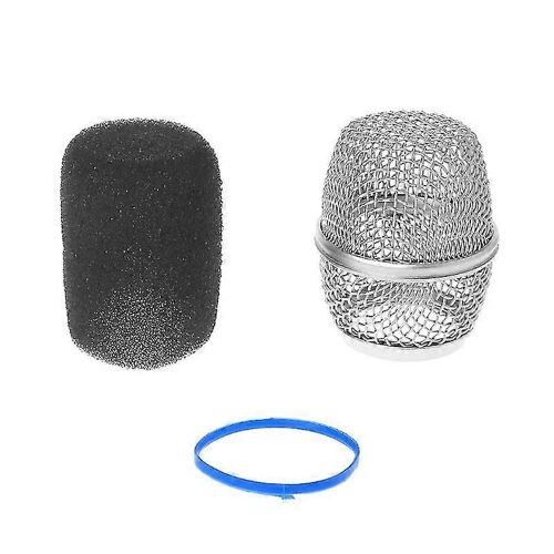 Pare-brise en métal avec filtre en mousse intérieure noire pour Shure Beta57a / beta87a
