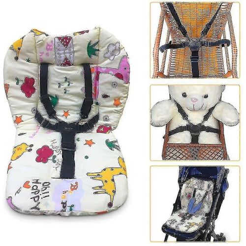 Coussin Et Bretelles De Chaise Haute, Coussin De Chaise Haute, Chaise Haute Rembourrée Pour Bébé