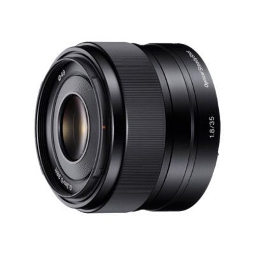 Objectif Sony SEL35F18 35 mm - f/1.8 OSS - Sony E-mount - pour Cinema Line; a VLOGCAM; a1; a1 II; a6700; a7 IV; a7C; a7C II; a7CR; a7R V; a7s III; a9 III