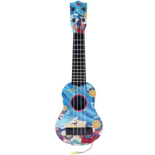Jouet Ukulele Multifonctionnel, Nouveauté, Couleur Vive, Belle Musique De Style Chinois, Jouet Ukulele Pour Le Divertissement