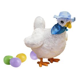 Poule Électrique Pour Enfants, Jouet Électronique Créatif, Simulation De Poussin, Avec Condensateur, Jouet En Peluche