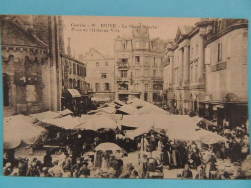 Brive : Top !!!! Le Grand Marché Place De L'hôtel De Ville