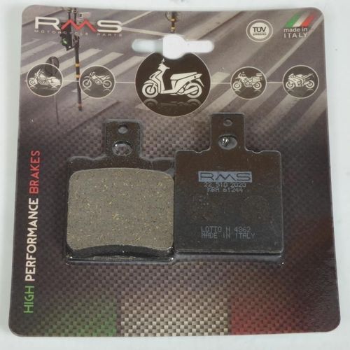Plaquette De Frein Rms Pour Moto Honda 125 Nsr 1998 À 2003 Jc22b / Ar Neuf