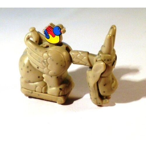 Figurine "Kinder" (2003) - Gargouille "Zerbus" Gris Foncé (K04n38 / K04-38)