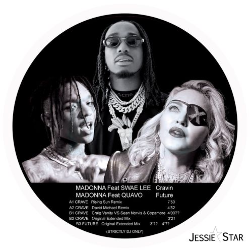 Madonna - Crave / Future - Picture Disc - Electro Hip Hop - 2021 - Pict 215b
