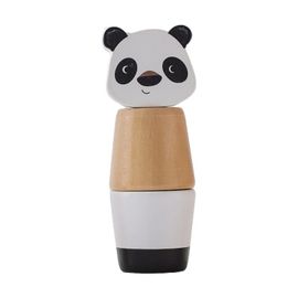 Jouets Créatifs En Bois Montessori Pour Enfants,Bouton En Forme D'ours De Dessin,Hochets À Vis,Jouets De Nuits,Jouets De Puzzle Pour Les Tout-Petits,Cadeaux - Type Panda