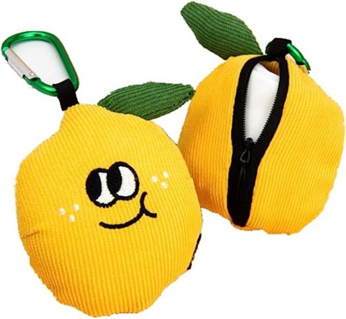 Joli Portefeuille Lemon Zero Compatible Avec Les Étuis De Téléphone Airpods Pro Second, First Et 321, Étui De Téléphone Sony Linkbuds S Wf-L900 Wf-1000xm4, Écouteurs Galaxy Buds Airtag Huawei Tag Acce