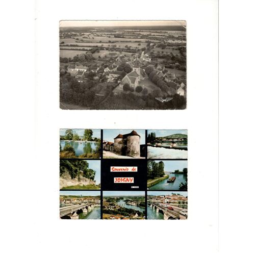 2 Cartes : Rogny Et Joigny