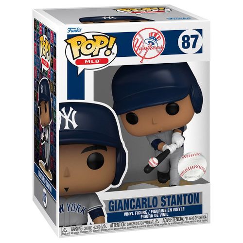 Figurine Funko Pop - Mlb : Ligue Majeure De Baseball N°87 - Giancarlo Stanton (65789)