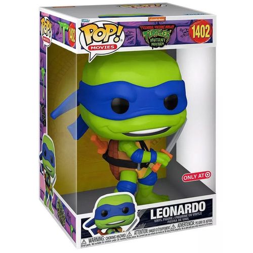 Figurine Funko Pop - Tortues Ninja N°1402 - Leonardo - 25 Cm (Mutant Mayhem) (73576)