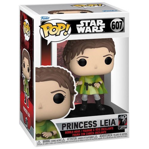 Funko Pop! Star Wars: Return Of The Jedi 40th - Leia (Bh) [Collectables] Vinyl Figure