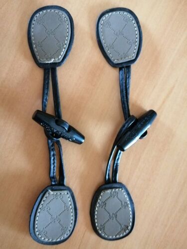 Lot De 2 Fermoirs À Cordes Motifs Marron