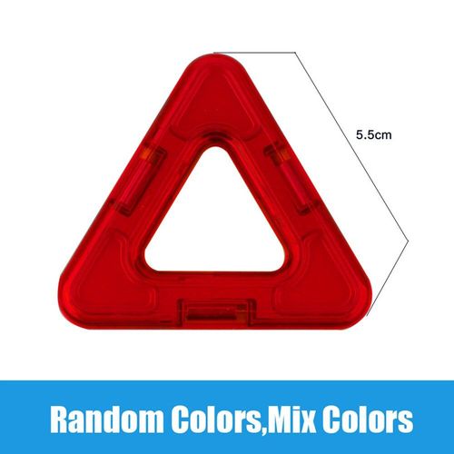 Blocs Magnétiques De Grande Taille, 1 Pièce, Bricolage, Briques Simples, Pièces, Accessoire, Modèle D'Aimant De Construction, Jouets Éducatifs Pour Enfants, Cadeaux