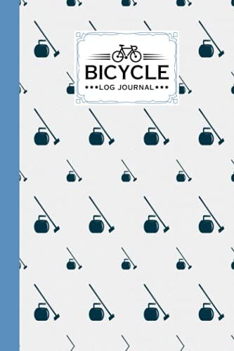 Bicycle Log Journal: Premium Curling Cover Bicycle Log Journal, Training Notebook For Cyclists & Cycling Enthusiasts, 120 Pages, Size 6" X 9" | By Andreas Efthymous