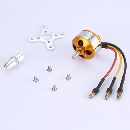 Moteur Sans Balais 2-3s A2208 2600kv/1800kv/1400kv/1100kv Pour Drone À Aile Fixe Rc Fpv, Avion Et Multicopter