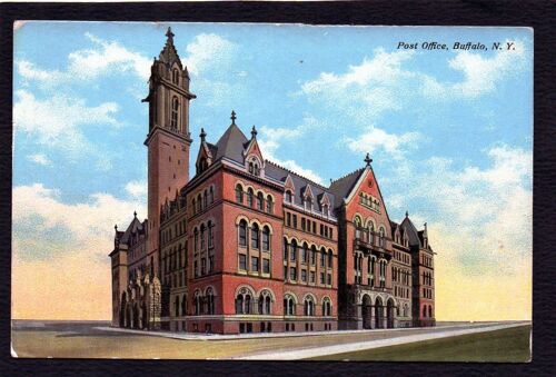 Carte Postale Ancienne, U S A - Etats-Unis, New York, Buffalo, Post Office