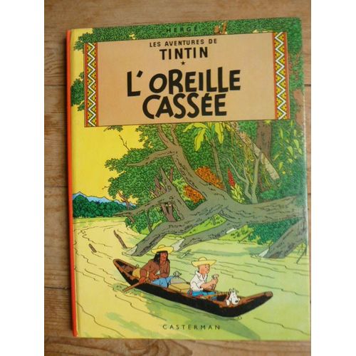 Tintin L Oreille Cassée B41 1974