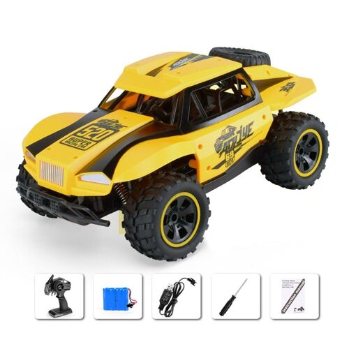Voiture Jouet Télécommandée Tout-Terrain, Véhicule D'Ingénierie, Escalade, Carte Courte, Jouet Télécommandé