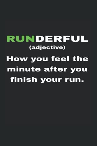 Runderful: Running Jogging Log Book For Runners