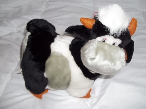 Oh, La Vache !!!!! Blanche, Noire, Grise Et Marron . Une Vache Qui En Jette.... Non?