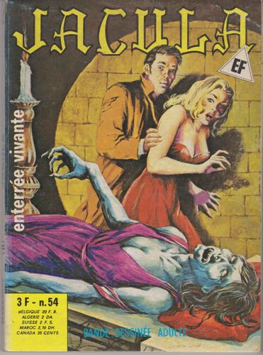 Jacula N° 54 : Enterree Vivante
