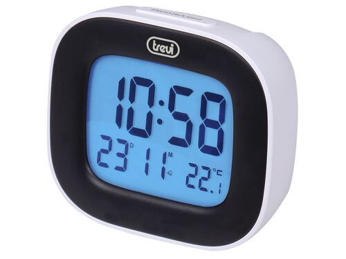 Trevi SLD 3875 Réveil numérique Blanc