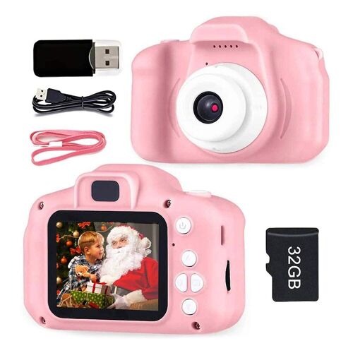 Appareil Photo Pour Enfants, Mini Jouets Éducatifs Pour Enfants, Cadeaux D'anniversaire, Caméra Numérique, Dispositif Vidéo De Projection 1080p